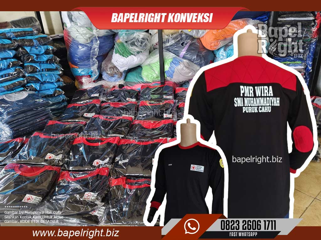 Contoh Kaos Seragam Lengan Panjang